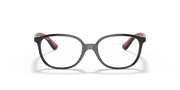 Clear Lenses, Polished Black Frame