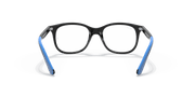 Clear Lenses, Polished Black Frame