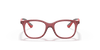 [Clear Lenses, Polished Transparent Red Frame]