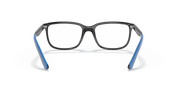 Clear Lenses, Polished Black Frame