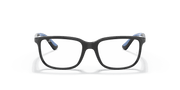 Clear Lenses, Polished Black Frame