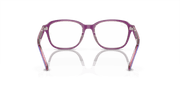 Demo Lens Lenses, Polished Top Purple & Pink & Beige Frame