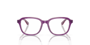 Demo Lens Lenses, Polished Top Purple & Pink & Beige Frame