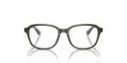 Clear Lenses, Polished Top Green & Orange & Light Blue Frame