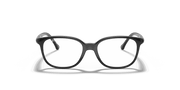 Clear Lenses, Polished Black Frame