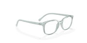 Clear Lenses, Polished Transparent Green Frame