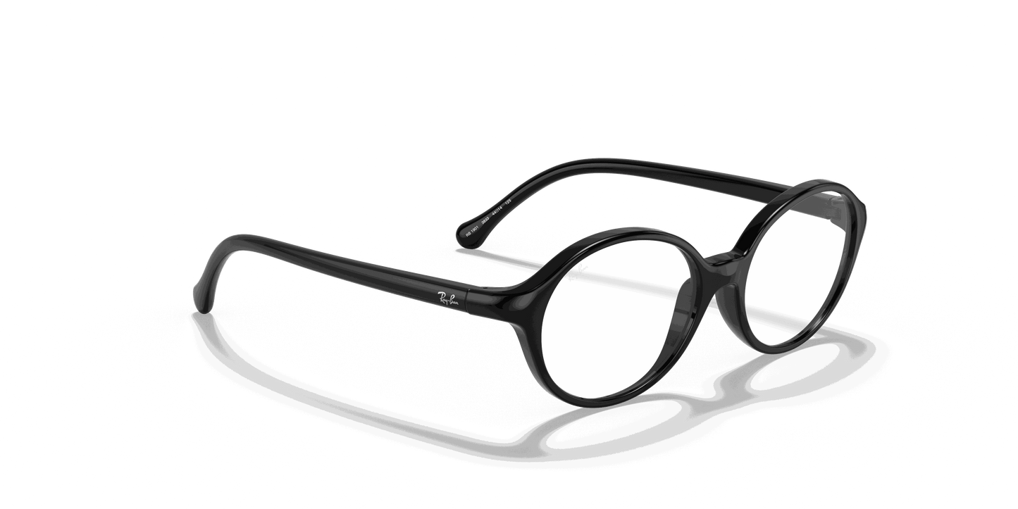 [Clear Lenses, Polished Black Frame]