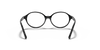 [Clear Lenses, Polished Black Frame]