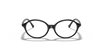 [Clear Lenses, Polished Black Frame]