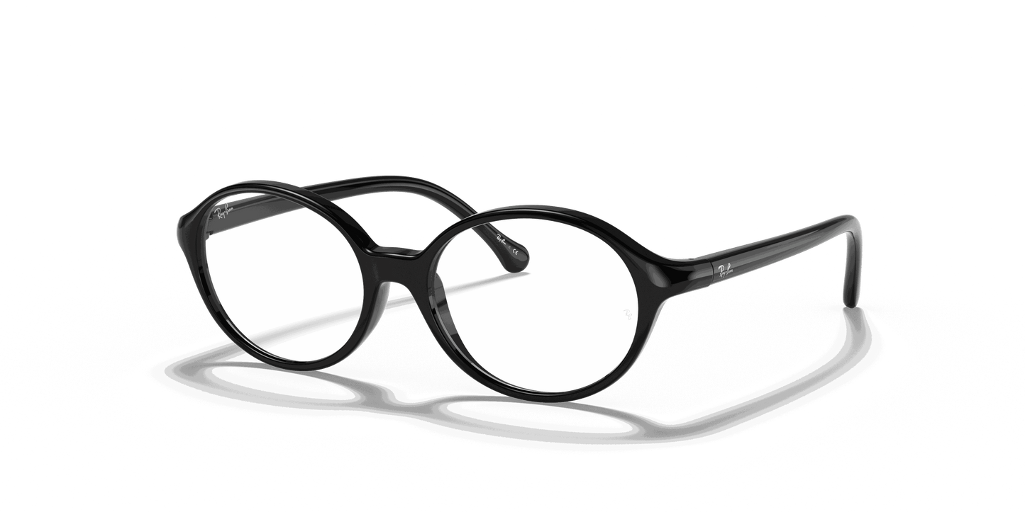 [Clear Lenses, Polished Black Frame]