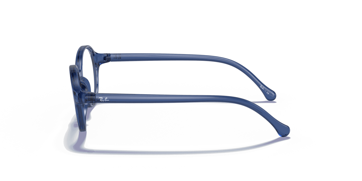 [Clear Lenses, Polished Transparent Blue Frame]