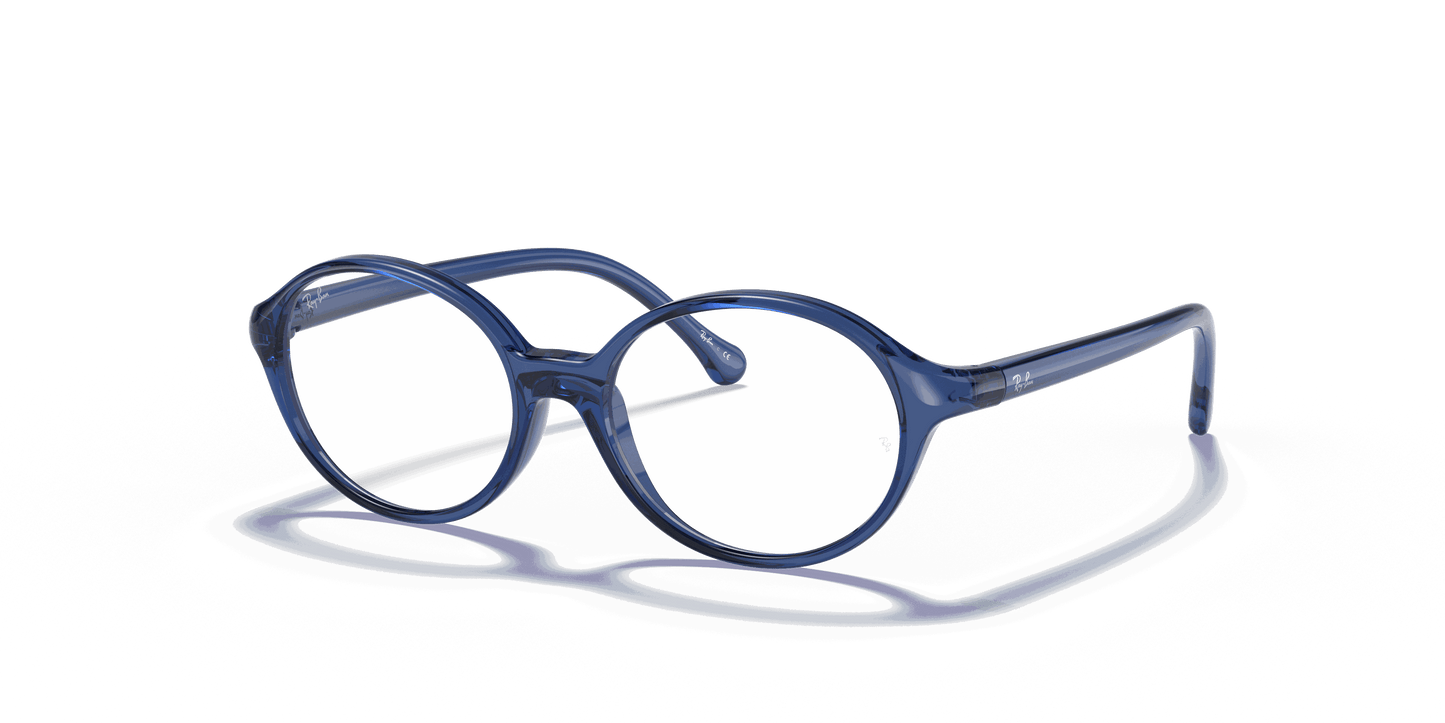 [Clear Lenses, Polished Transparent Blue Frame]