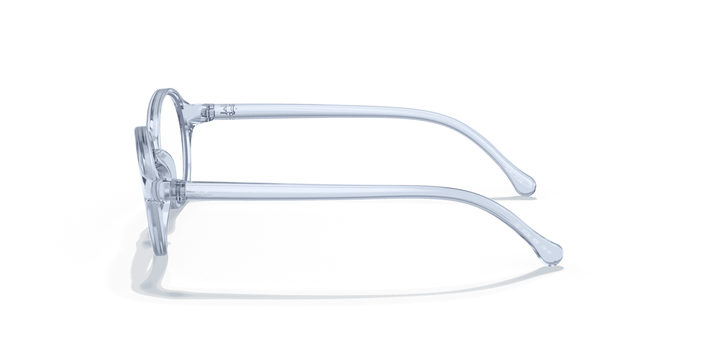 [Clear Lenses, Polished Transparent Light Blue Frame]