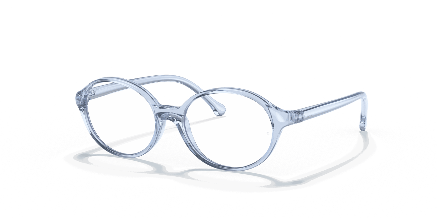[Clear Lenses, Polished Transparent Light Blue Frame]