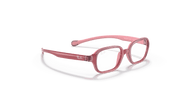 Clear Lenses, Polished Fuxia Frame