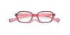 [Clear Lenses, Polished Fuxia Frame]