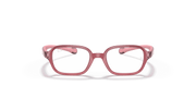 Clear Lenses, Polished Fuxia Frame