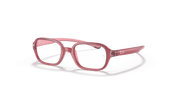 Clear Lenses, Polished Fuxia Frame