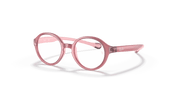 Clear Lenses, Polished Fuxia Frame