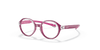 [Clear Lenses, Polished Transparent On Fuxia Frame]