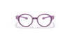 [Clear Lenses, Polished Violet Frame]