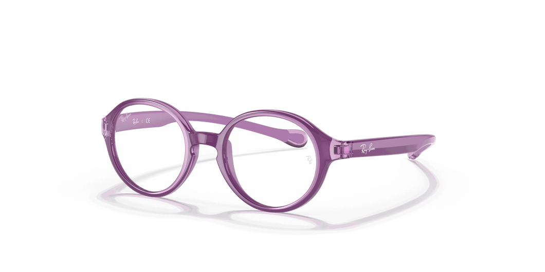 [Clear Lenses, Polished Violet Frame]