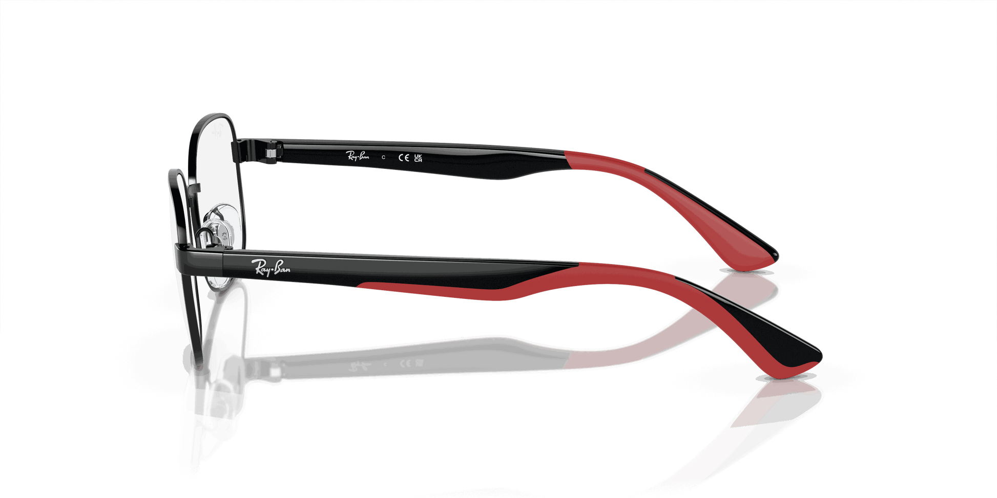 [Demo Lens Lenses, Polished Black Frame]