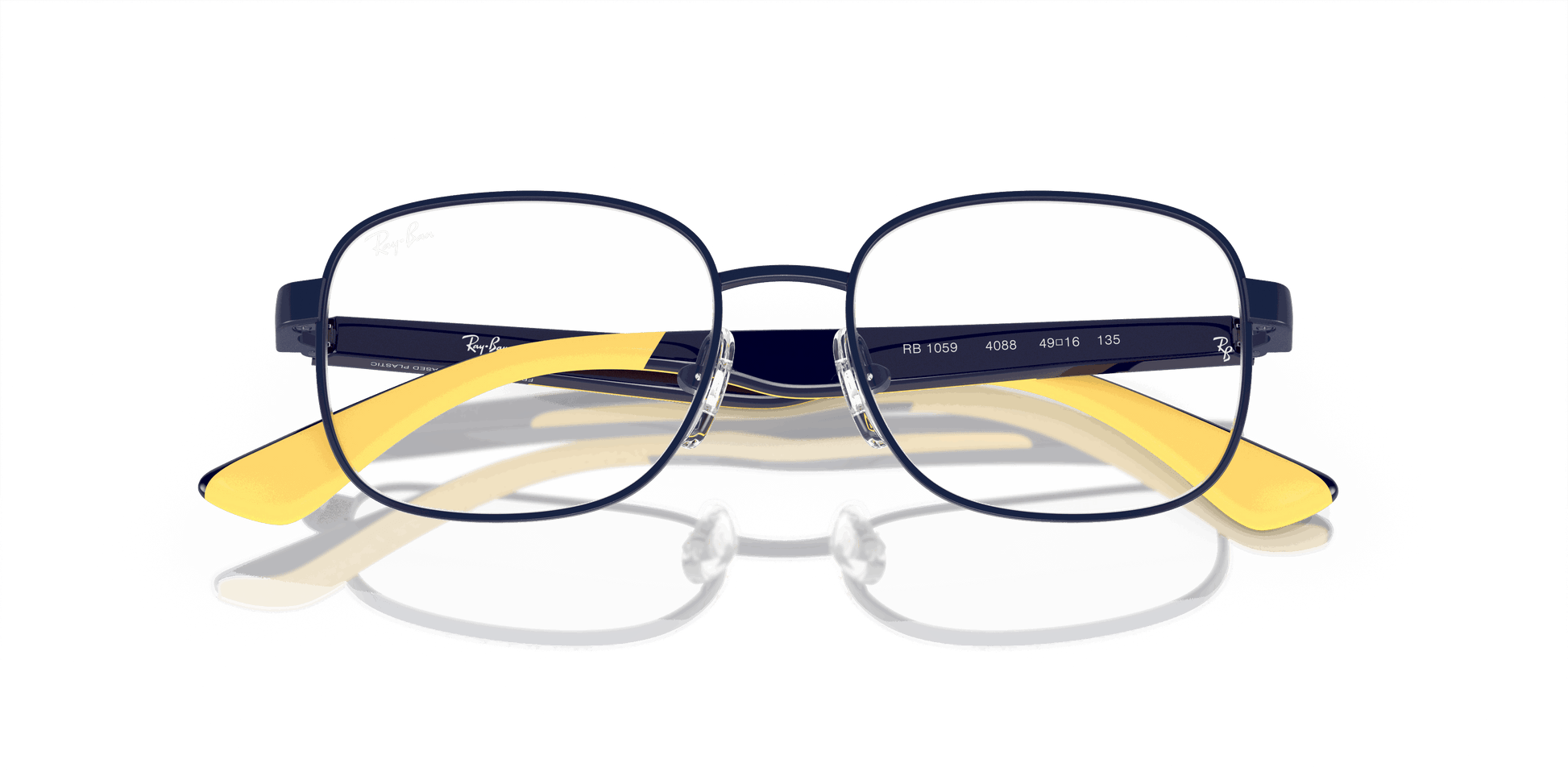 [Demo Lens Lenses, Polished Dark Blue Frame]