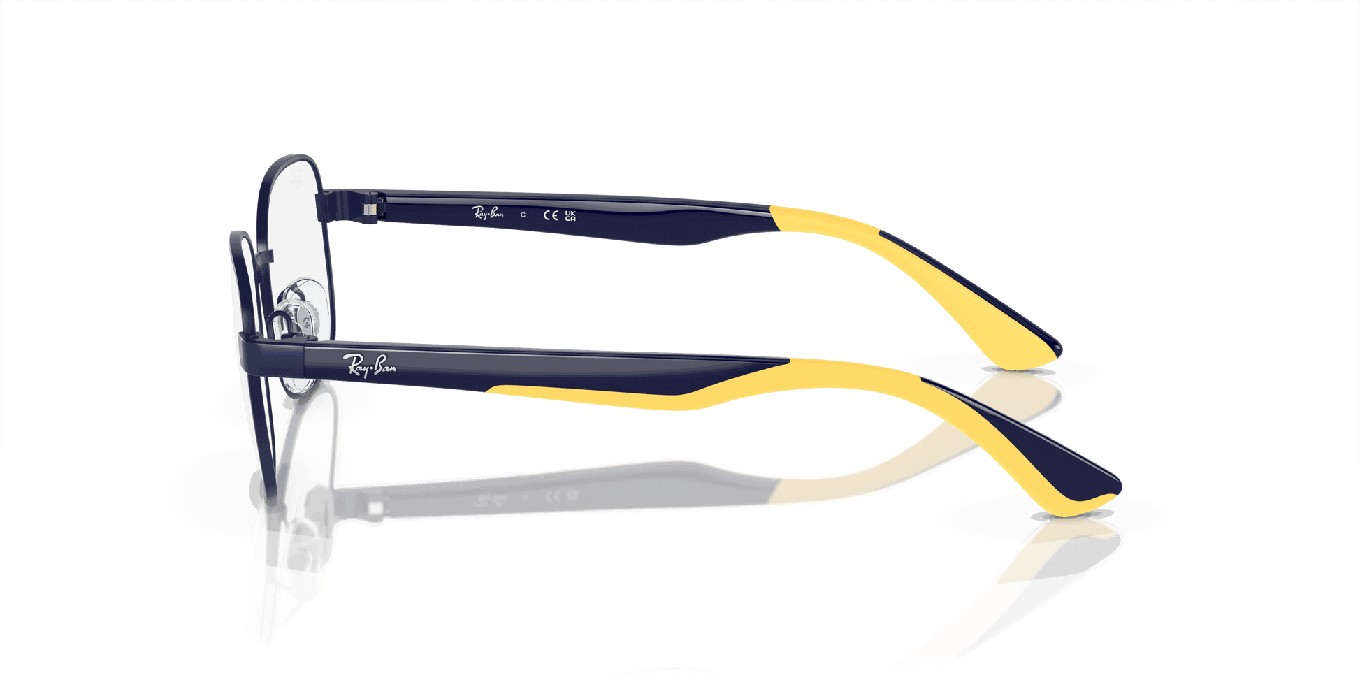 [Demo Lens Lenses, Polished Dark Blue Frame]