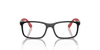 [Clear Lenses, Polished Black On Red Frame]