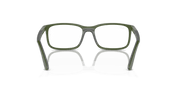 Clear Lenses, Polished Green On Grey Frame