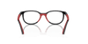 [Clear Lenses, Polished Black On Red Frame]