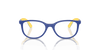 [Clear Lenses, Polished Blue On Yellow Frame]