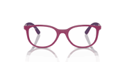 Clear Lenses, Polished Fuchsia Frame