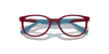 [Clear Lenses, Polished Bordeaux On Blue Frame]