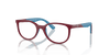 [Clear Lenses, Polished Bordeaux On Blue Frame]