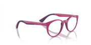 Clear Lenses, Polished Fuchsia On Violet Frame