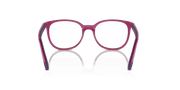 Clear Lenses, Polished Fuchsia On Violet Frame