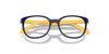 [Clear Lenses, Polished Dark Blue On Yellow Frame]