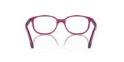 Clear Lenses, Polished Fuchsia On Violet Frame