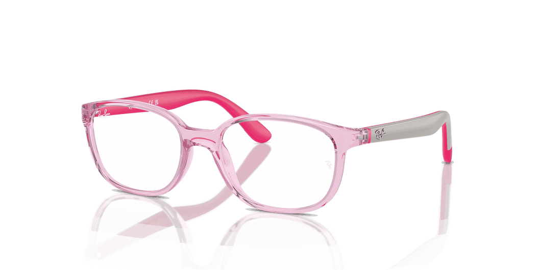 [Clear Lenses, Polished Transparent Pink Frame]