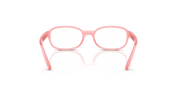 Clear Lenses, Polished Transaprent Light Pink Frame