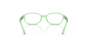 Clear Lenses, Polished Transparent Green Frame