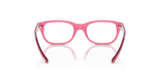 Demo Lens Lenses, Polished Transparent Pink Frame