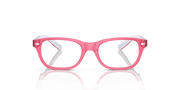 Demo Lens Lenses, Polished Transparent Pink Frame