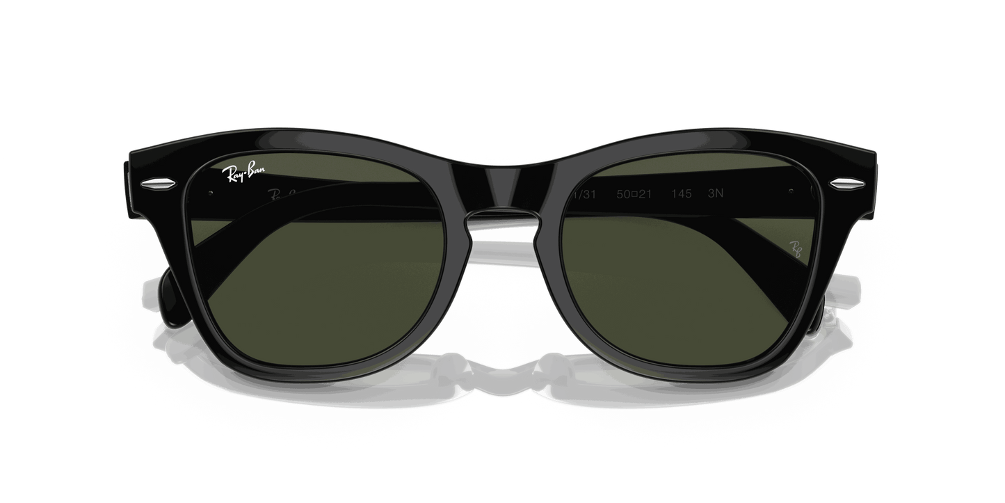 [Green Lenses, Polished Black Frame]