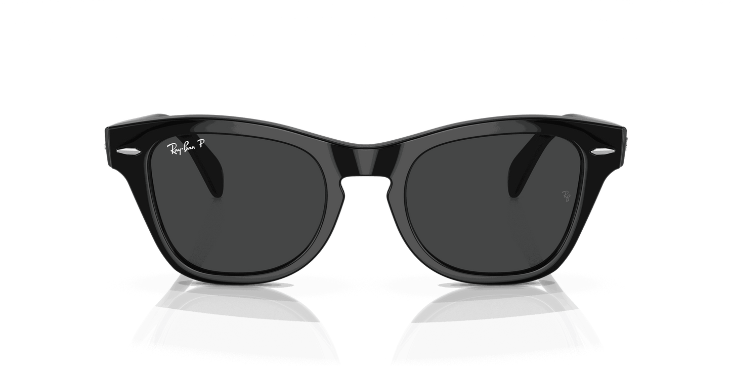 [Black Lenses, Polished Black Frame]