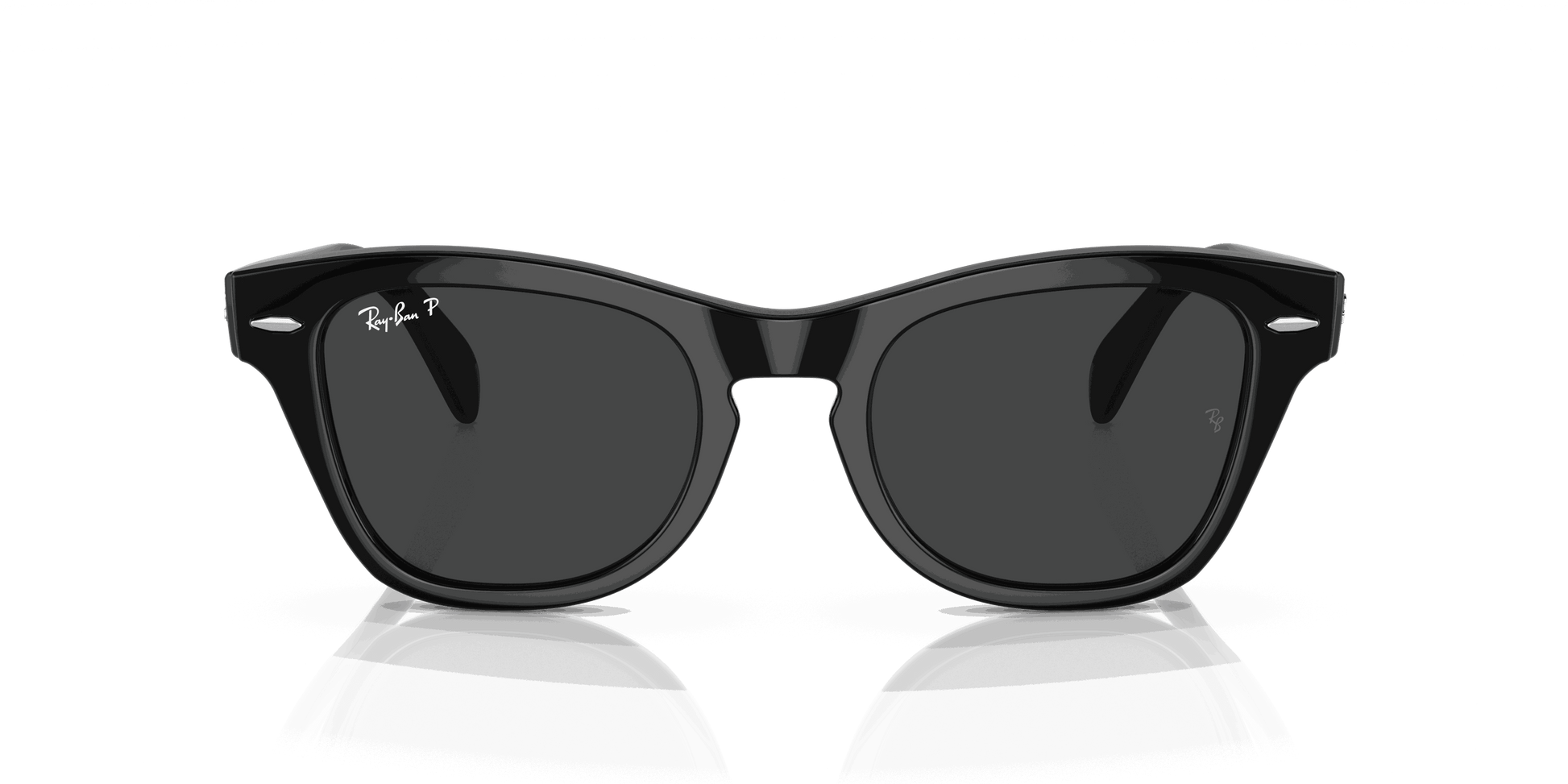 [Black Lenses, Polished Black Frame]