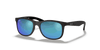 [Blue Flash Lenses, Matte Black Frame]