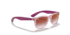 [Clear Red Lenses, Polished Transparent Pink Frame]